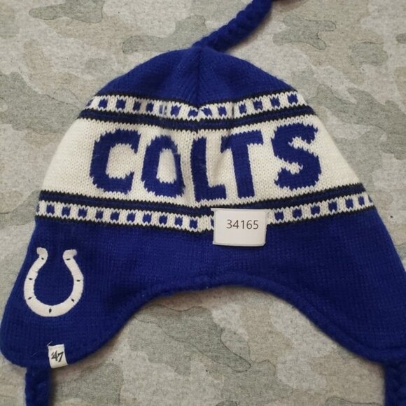 Colt Beanie Mens One Size Blue  47 Acrylic - Picture 10 of 10